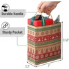 image:imageMr Pen Christmas Gift Bags with Handles 24 Packs 6 Styles  Christmas Paper Bags