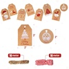 image:imageMr Pen Christmas Gift Tags 100 pcs with Hemp Rope 10 Designs  Gift Tags with StringChristmas 4