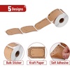 image:imageMr Pen Christmas Gift Tags Stickers 2 x 3 250 pcs  Kraft Christmas Gift Tags SelfAdhesiveBrown