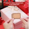 image:imageMr Pen Christmas Gift Tags Stickers 2 x 3 250 pcs  Kraft Christmas Gift Tags SelfAdhesiveBrown