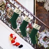 image:imageMr Pen Christmas Stockings with Initials 18 Letter L Cream and Red  Cable Knit Stockings for Christmas Cable Knit Christmas Stocking for Christmas Large Knit Stockings ChristmasGreen and Cream With G