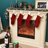 image:imageMr Pen Christmas Stockings with Initials 18 Letter L Cream and Red  Cable Knit Stockings for Christmas Cable Knit Christmas Stocking for Christmas Large Knit Stockings ChristmasRed and Cream With C