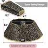 image:imageMr Pen Christmas Tree Collar  28 Christmas Tree Collars for Artificial Trees Gold Sequin Christmas Tree Base Cover Tree Collar for Pencil TreeGold Sequin