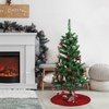 image:imageMr Pen Christmas Tree Skirt 36  Red Knitted Christmas Skirt Tree for Xmas Trees