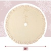 image:imageMr Pen Christmas Tree Skirt 36 Cream Knitted Christmas Skirt Tree  Xmas Tree Skirt