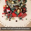 image:imageMr Pen Christmas Tree Skirt 36 Cream Knitted Christmas Skirt Tree  Xmas Tree Skirt