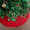 image:imageMr Pen Christmas Tree Skirt 36 Red Knitted Christmas Skirt Tree  Xmas Tree Skirt 36 Inch Tree Skirt 36 Inch