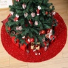 image:imageMr Pen Christmas Tree Skirt 48 inch Red Sequin Tree Skirt