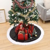 image:imageMr Pen Christmas Tree Skirt 48 inches Christmas Skirts for Xmas TreesBlack