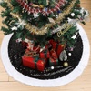 image:imageMr Pen Christmas Tree Skirt 48 inches Christmas Skirts for Xmas TreesBlack