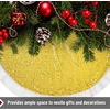 image:imageMr Pen Christmas Tree Skirt 48 inches Christmas Skirts for Xmas TreesGold