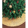 image:imageMr Pen Christmas Tree Skirt 48 inches Christmas Skirts for Xmas TreesGold Sequin