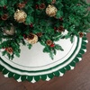 image:imageMr Pen Christmas Tree Skirt 48 inches Christmas Skirts for Xmas TreesGreen  White
