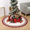 image:imageMr Pen Christmas Tree Skirt 48 inches Christmas Skirts for Xmas TreesRed  White