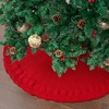 image:imageMr Pen Christmas Tree Skirt 48 inches Christmas Skirts for Xmas TreesRed Knitted 2