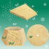 image:imageMr Pen Christmas Tree Skirt 48 inches Christmas Skirts for Xmas TreesSequin Gold