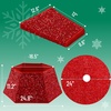 image:imageMr Pen Christmas Tree Skirt 48 inches Christmas Skirts for Xmas TreesSequin Red
