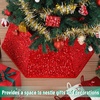 image:imageMr Pen Christmas Tree Skirt 48 inches Christmas Skirts for Xmas TreesSequin Red