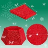 image:imageMr Pen Christmas Tree Skirt 48 inches Christmas Skirts for Xmas TreesSequin Red