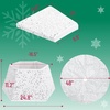 image:imageMr Pen Christmas Tree Skirt 48 inches Christmas Skirts for Xmas TreesSequin Silver