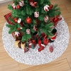 image:imageMr Pen Christmas Tree Skirt 48 inches Christmas Skirts for Xmas TreesSilver Sequin