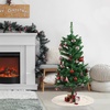 image:imageMr Pen Knitted Christmas Tree Skirt 24 inches Xmas Tree Skirt  Christmas Skirts for Xmas Trees24