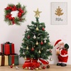 image:imageMr Pen Mini Christmas Tree with 40 LED Lights 23  Table Top Christmas Tree Small Christmas Tree with Lights and Hanging OrnamentsGreen