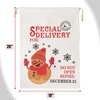 image:imageMr Pen Personalized Santa Sacks Christmas Bag 26x19  Personalized Gift Bags for ChristmasStyle 1