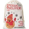 image:imageMr Pen Personalized Santa Sacks Christmas Bag 26x19  Personalized Gift Bags for ChristmasStyle 1