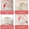 image:imageMr Pen Personalized Santa Sacks Christmas Bag 26x19  Personalized Gift Bags for ChristmasStyle 3