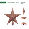 image:imageMr Pen Rose Gold Star Christmas Tree Topper  8Inch Glitter Star Tree TopperRose Gold
