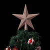 image:imageMr Pen Rose Gold Star Christmas Tree Topper  8Inch Glitter Star Tree TopperRose Gold