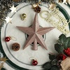 image:imageMr Pen Rose Gold Star Christmas Tree Topper  8Inch Glitter Star Tree TopperRose Gold