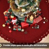 image:imageMr Pen Small Christmas Tree Skirt 24 Red Knitted Christmas Skirt Tree  Xmas Tree Skirt24