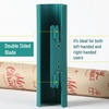 image:imageMr Pen Wrapping Paper Cutter 2 Pcs Deep Teal  Safe Slide Cutting Tool for Gift Wrap Crafting Holiday Packaging DIY Projects Christmas Gift Wrapping Paper Cutter Slider