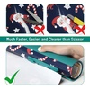 image:imageMr Pen Wrapping Paper Cutter 2 Pcs Deep Teal  Safe Slide Cutting Tool for Gift Wrap Crafting Holiday Packaging DIY Projects Christmas Gift Wrapping Paper Cutter Slider