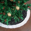 image:imageMr Pen Christmas Tree Skirt 48 inches Christmas Skirts for Xmas TreesBlack