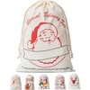 image:imageMr Pen Personalized Santa Sacks Christmas Bag 26x19  Personalized Gift Bags for ChristmasStyle 3