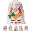 image:imageMr Pen Personalized Santa Sacks Christmas Bag 26x19  Personalized Gift Bags for ChristmasStyle 5