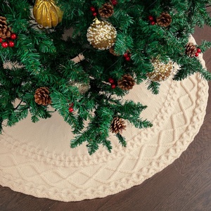 image:imageMr Pen Christmas Tree Skirt 48 inches Christmas Skirts for Xmas TreesKnitted 1
