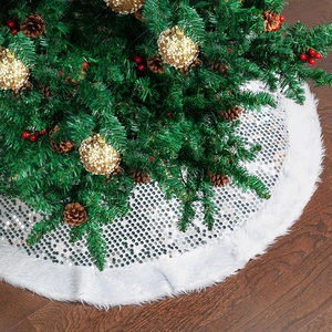 image:imageMr Pen Christmas Tree Skirt 48 inches Christmas Skirts for Xmas TreesSilver