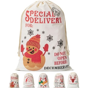 image:imageMr Pen Personalized Santa Sacks Christmas Bag 26x19  Personalized Gift Bags for ChristmasStyle 1