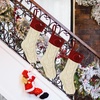 image:imageMr Pen Christmas Stocking with Initial 18 InchCream and Red With C