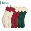image:imageMr Pen Christmas Stocking with Initial 18 InchGreen  Red  Cream