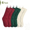 image:imageMr Pen Christmas Stocking with Initial 18 InchRed  Cream  Green