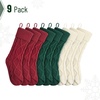 image:imageMr Pen Christmas Stocking with Initial 18 InchRed  Cream  Green