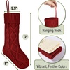 image:imageMr Pen Christmas Stocking with Initial 18 InchRed  Cream