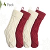 image:imageMr Pen Christmas Stocking with Initial 18 InchRed  Cream