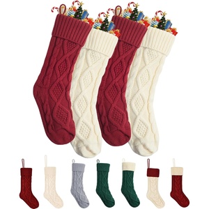 image:imageMr Pen Christmas Stocking with Initial 18 InchRed  Cream