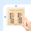 image:imageMr Pen Dog Feeding Reminder Wooden AMPM Daily Indication Chart
